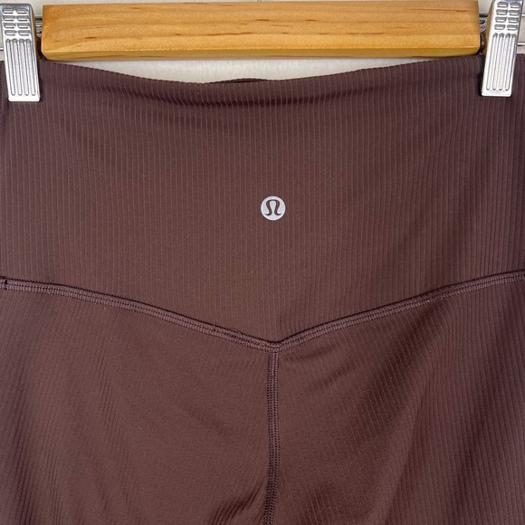 Lululemon Expresso Align Ribbed High Rise Mini Flared Pant Extra Short Size 4 - Picture 8 of 13